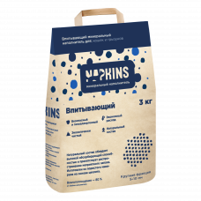 Napkins Минеральный впитывающий наполнитель, крупная фракция 5-10 мм