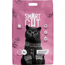 Smart Cat Комкующийся бентонитовый наполнитель Яблоко