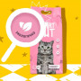 Smart Cat Комкующийся наполнитель Тофу дробленый Персик