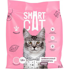Smart Cat Cиликагелевый наполнитель Микро Лаванда