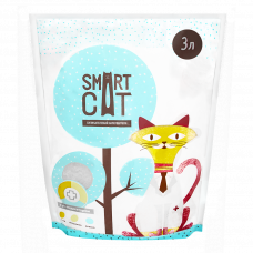 Smart Cat Cиликагелевый наполнитель с PH индикатором