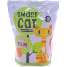 Smart Cat Cиликагелевый наполнитель Апельсин
