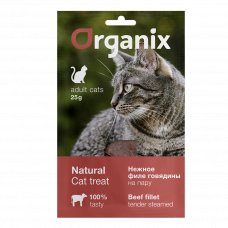 Organix Нежное филе говядины, приготовленное на пару, 25 г
