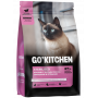 GO’KITCHEN Adult Cat Sterilised Кролик с Бурым Рисом, Овощами и Ягодами