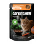 GO’KITCHEN Cat Grain Free, курица и индейка с овощами в желе, 85 г