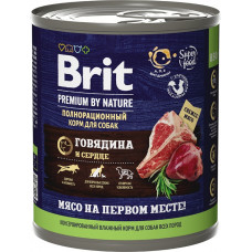 Brit Premium by Nature Говядина и Сердце