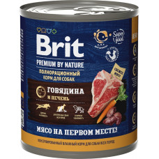 Brit Premium by Nature Говядина и Печень