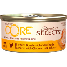 CORE Cat Signature Selects Grain Free Chicken & Chicken Liver Shredded