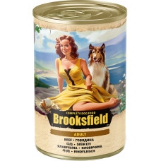 Brooksfield Dog Adult All Breed Beef Can 