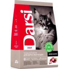 Darsi Cat Adult Мясное Ассорти