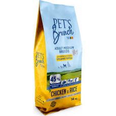 Pets Brunch Dog Adult Medium Breeds Chicken & Rice