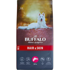 Mr. Buffalo Dog Hair & Skin M/L Salmon