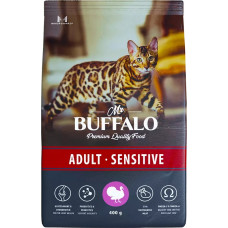 Mr. Buffalo Cat Adult Sensitive Turkey