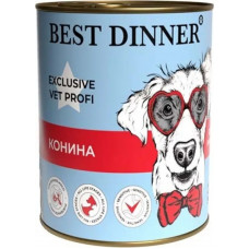 Best Dinner Dog Exclusive Vet Profi Gastro Intestinal Конина