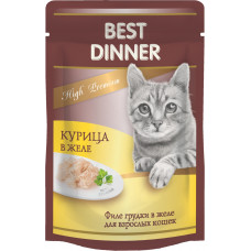Best Dinner Cat High Premium Курица в желе