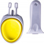 Super Design миска-прищепка резиновая 250 мл, желтая