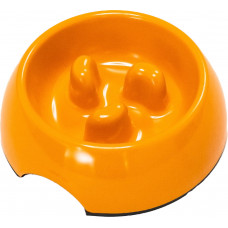 Super Design миска меламиновая для медленного поедания 140 мл, оранжевая