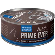Prime Ever Tuna Topped with Salmon