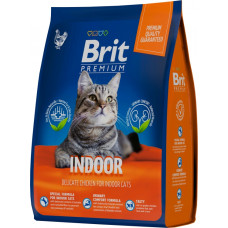 Brit Premium Cat Indoor Adult Chicken