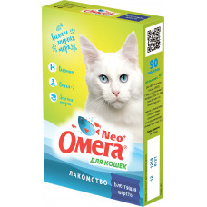 Омега Neo+ Блестящая шерсть для кошек 90 таблеток