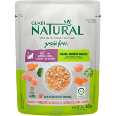 Guabi Natural Cat Grain Free Chicken, Salmon and Vegetables