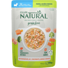 Guabi Natural Dog Grain Free Chicken, Salmon and Vegetables