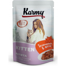 Karmy Kitten / Телятина в желе   