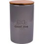 Mr.Kranch Good Dog Бокс керамический для хранения корма ля собак серый 850 мл