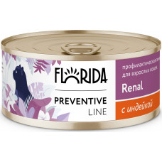 Florida Cat Adult Preventive Line Renal с индейкой