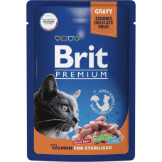 Brit Premium Adult Sterilised Cat Salmon