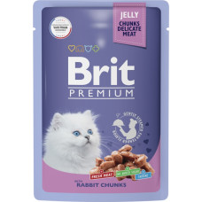 Brit Premium Kitten Rabbit Chunks 