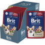 Brit Premium Dog Adult All Breeds Meat Assorted in Gravy