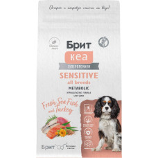 Брит Кеа Суперпремиум Dog Adult All Breeds Sensitive Metabolic Sea Fish and Turkey