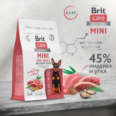 Brit Care Superpremium Dog Adult Mini Delicious Taste Turkey and Duck