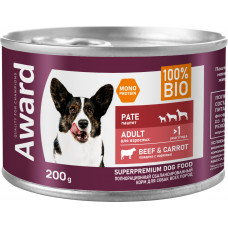 Award Dog Adult Beef & Carrot Pate