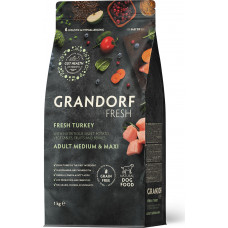 Grandorf Fresh Dog Adult Medium & Maxi Turkey & Sweet Potato