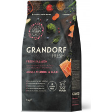 Grandorf Fresh Dog Adult Medium & Maxi Salmon & Sweet Potato