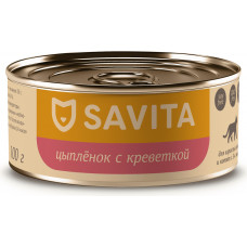 Savita Cat Цыпленок с Креветкой