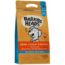 Barking Heads Bowl Lickin' Chicken Small Adult / До последнего кусочка