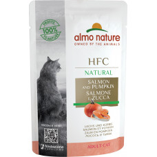 Almo Nature Adult Cat HFC Salmon and Pumpkin 55 г