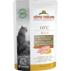Almo Nature Adult Cat HFC Chicken Fillet with Cheese 55 г
