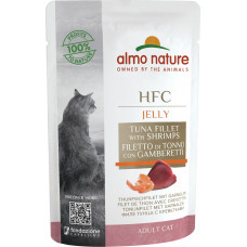 Almo Nature Adult Cat HFC Tuna Fillet with Shrimps 55 г