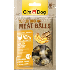 GimDog Superfood Meat Balls Chicken, Banana, Sesame 