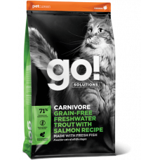Go! Cat Carnivore Grain Free Freshwater Trout, Salmon Recipe