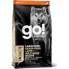 Go! Dog Carnivore Grain Free Lamb, Wild Boar Recipe 