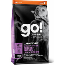 Go! Dog Carnivore Grain Free Chicken, Turkey, Duck Recipe Senior