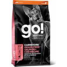 Go! Dog Carnivore Grain Free Salmon, Cod Recipe 