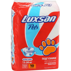 Luxsan Pets Подгузники Extra Large 12-20 кг 10 шт