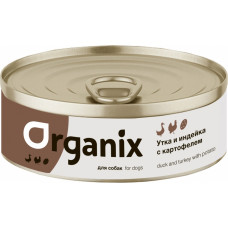 Organix Dog Утка и индейка с картофелем 