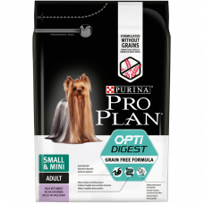 Purina Pro Plan Dog Small & Mini Adult Optidigest Grain Free Rich in Turkey